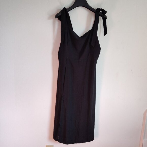 Ladies SZ L Cupshe Black Sundress - Picture 1 of 4